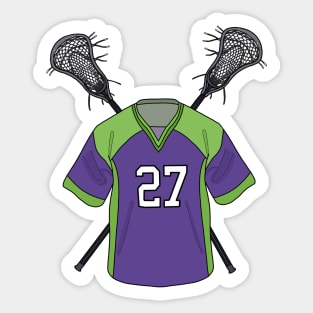 Lacrosse Sticker